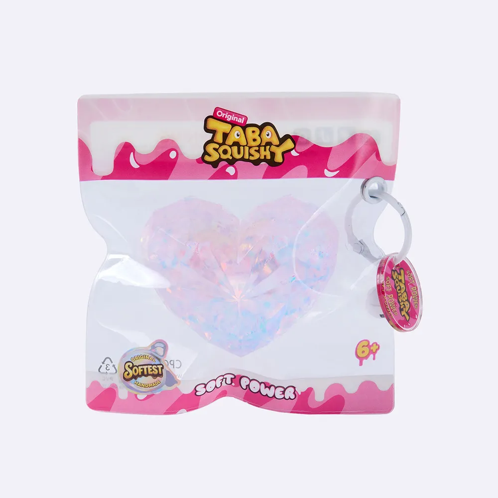 Blingbling Heart Crystal Taba Squishy — photo 3