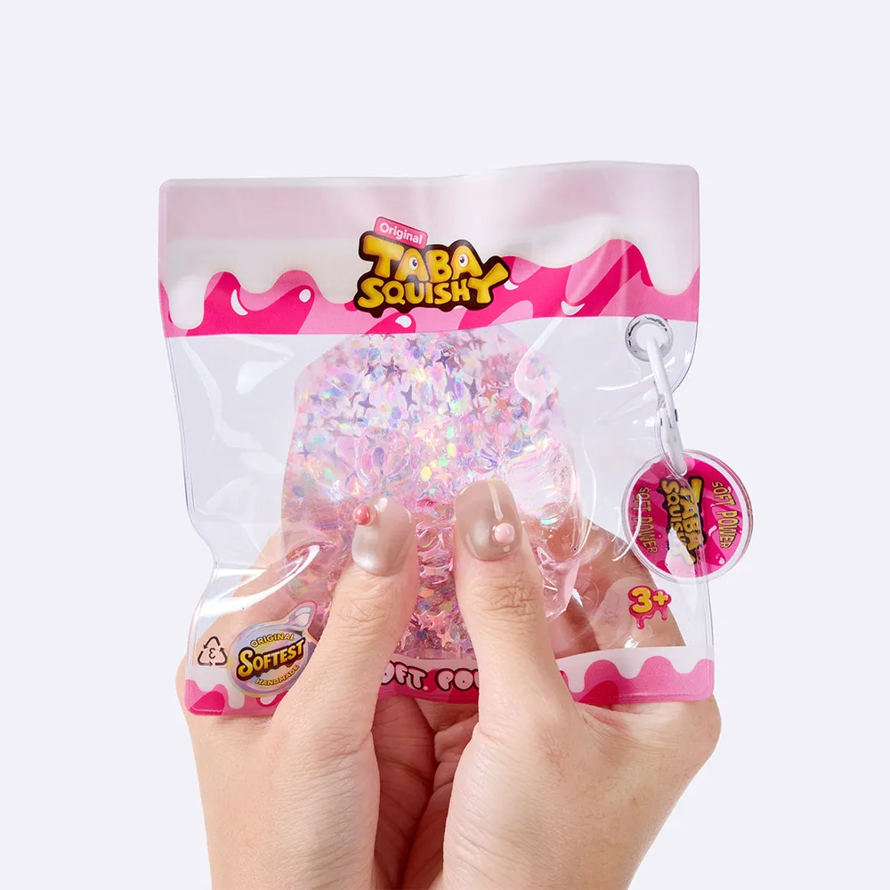 Blingbling Pink Crystal Taba Squishy — photo 4