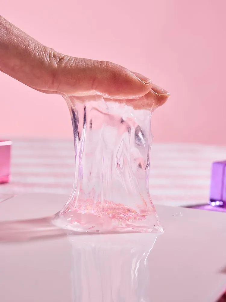 Blingbling Pink Ice Cube Taba Squishy — photo 4