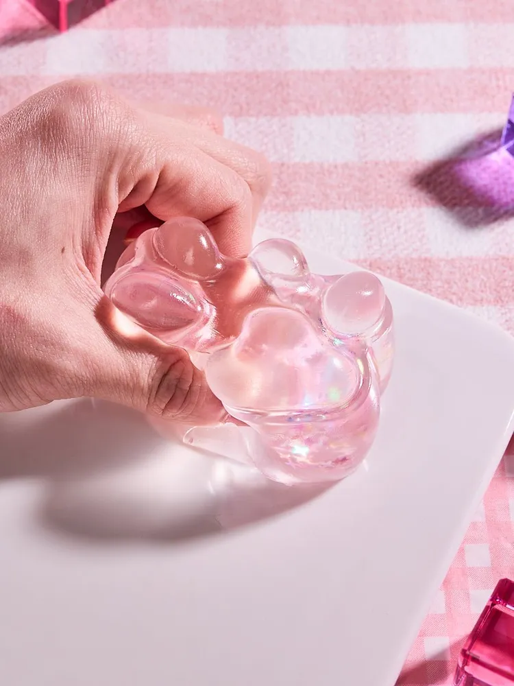 Blingbling Pink Paw Taba Squishy — photo 4