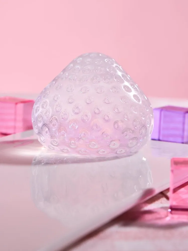 Blingbling Purple Little Strawberry Taba Squishy — photo 2