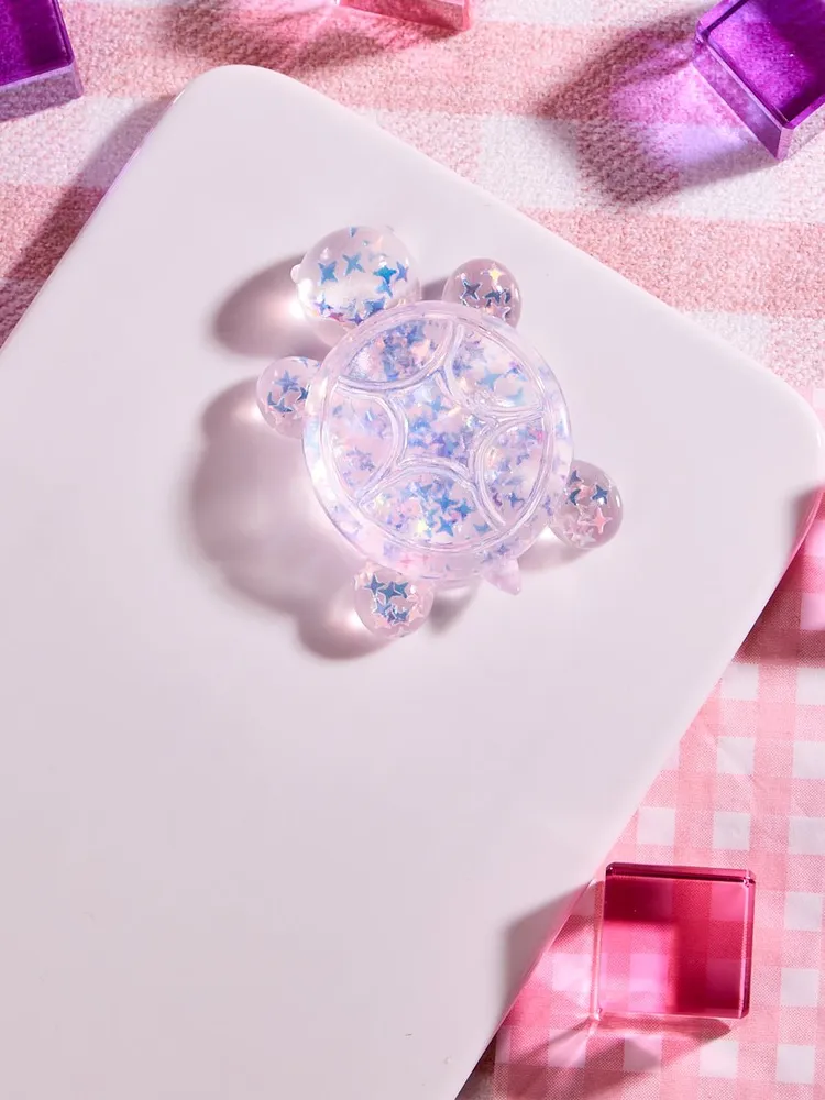 Blingbling Purple Turtle Taba Squishy — photo 3