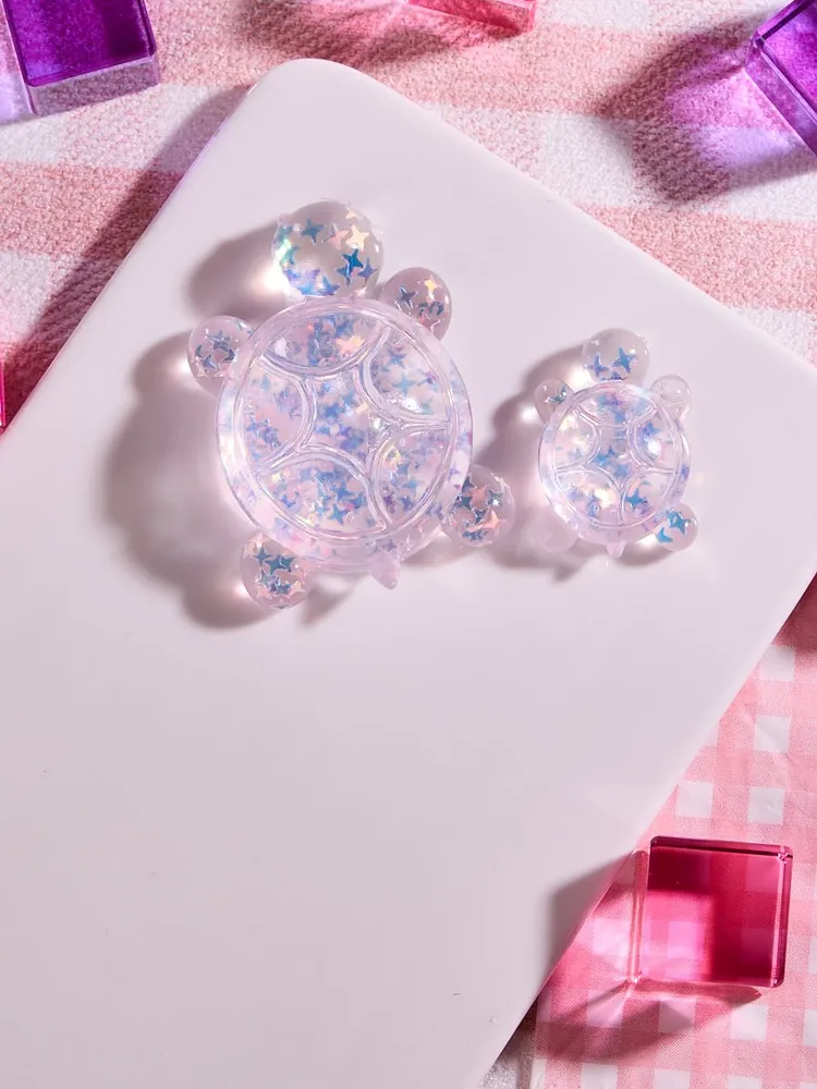 Blingbling Purple Turtle Taba Squishy — photo 5