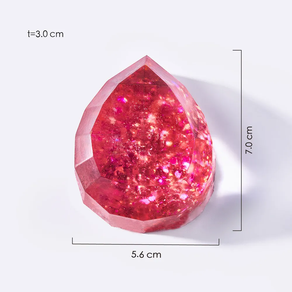 Blingbling Red Crystal Taba Squishy — photo 2