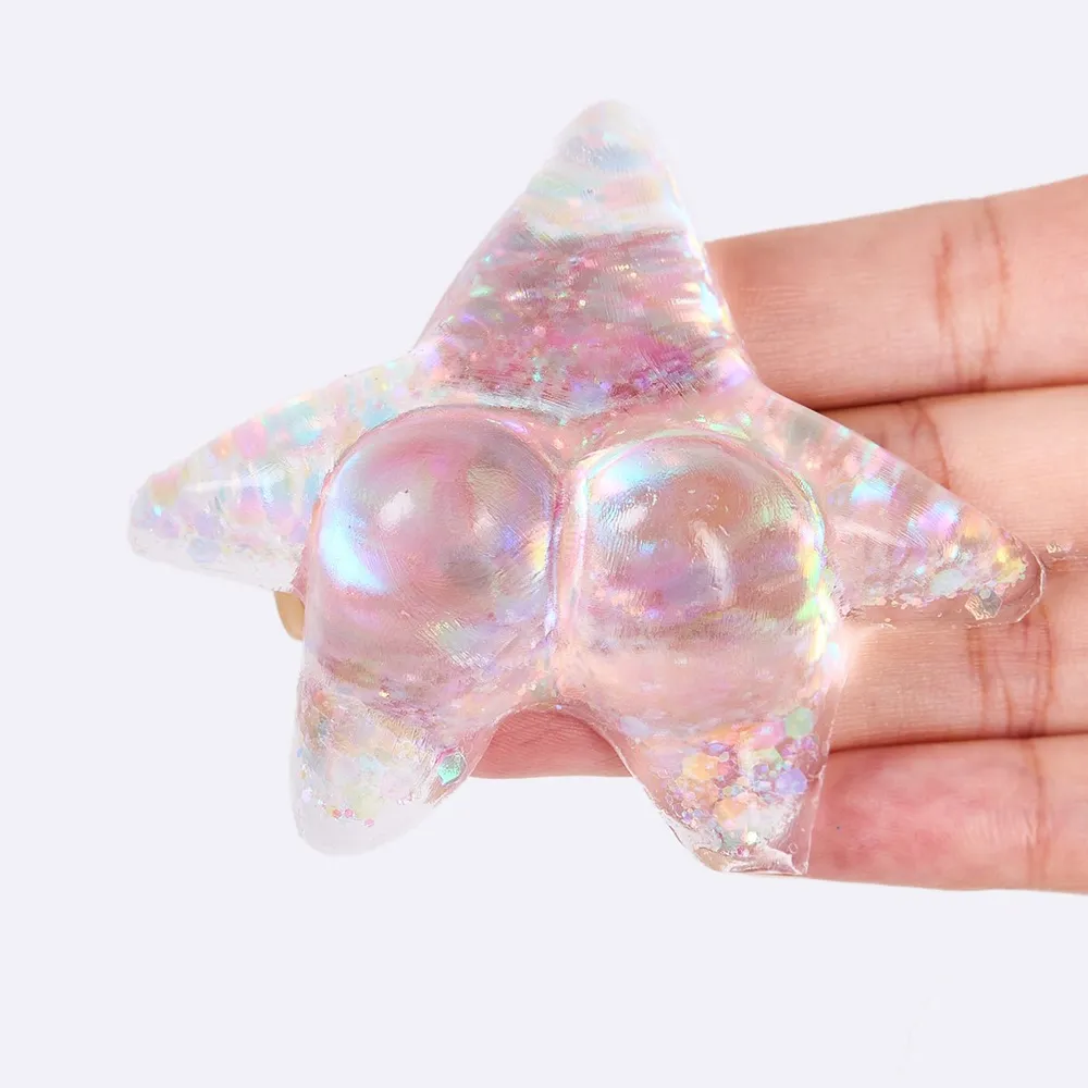 Blingbling Starfish Taba Squishy - Jelly Like — photo 4