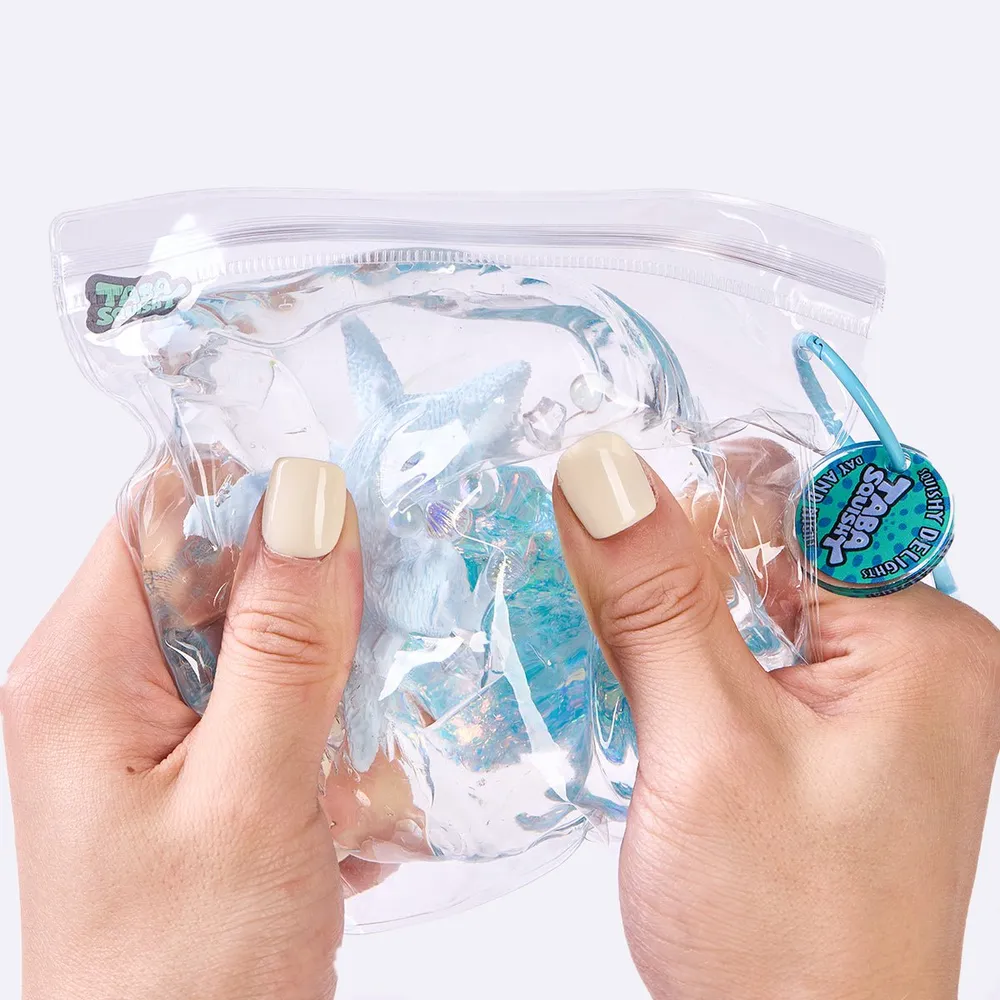 Blingbling Transparent-blue Conch with Starfish Taba Squishy — photo 5