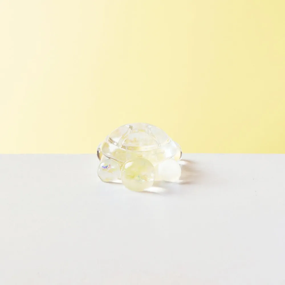 Blingbling Yellow Cute Turtle Taba Squishy