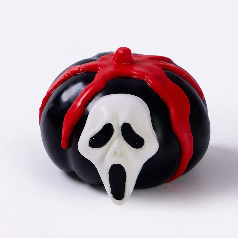 Bloody Ghost Face Pumpkin Taba Squishy — photo 2