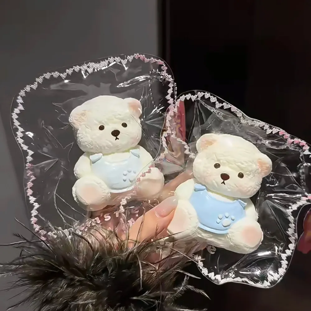 Blue Bear Squishy Stress Relief Decompression Toy