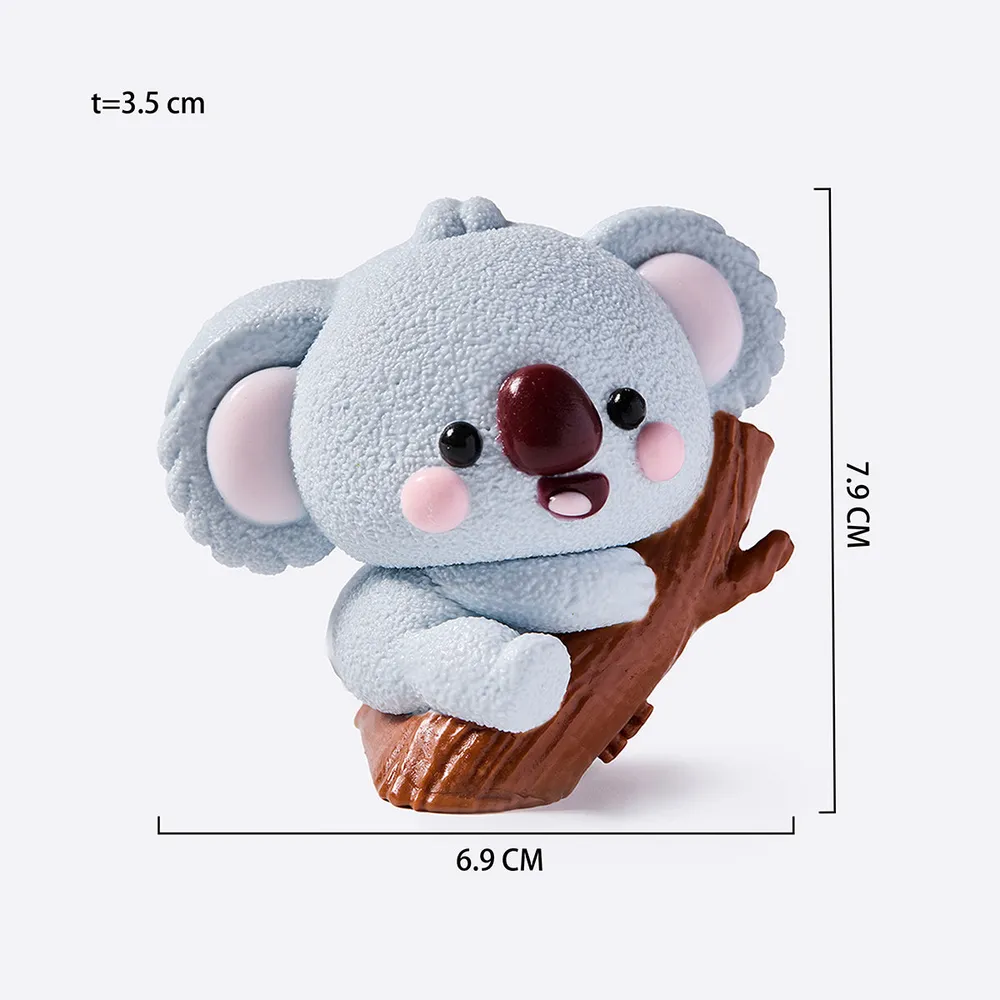 Blue-Gray Tree Hug Koala Squishy — photo 2