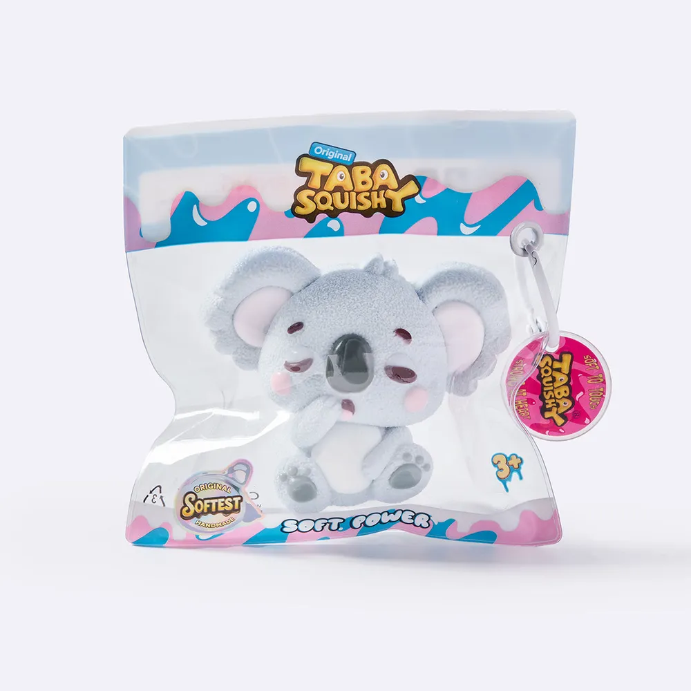 Blue-Gray Yawning Koala Squishy — photo 3