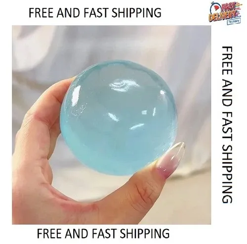 Blue Maltose Mochi Squishy Toy