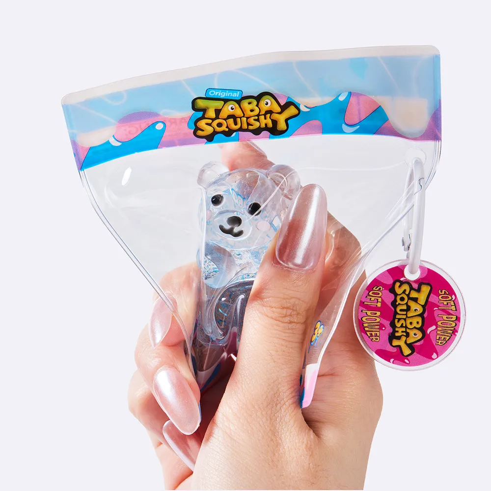 Blue Sparkle Mini Bear Taba Squishy — photo 5
