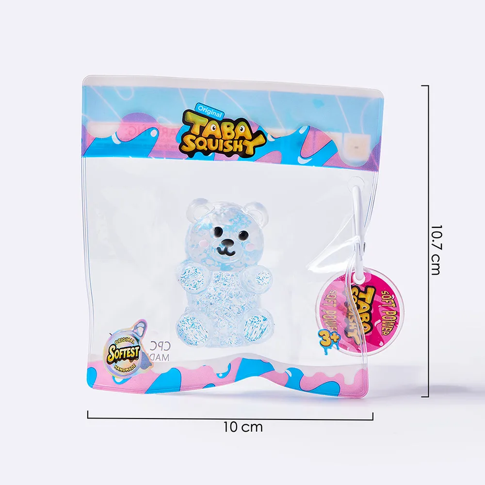 Blue Sparkle Mini Bear Taba Squishy — photo 6