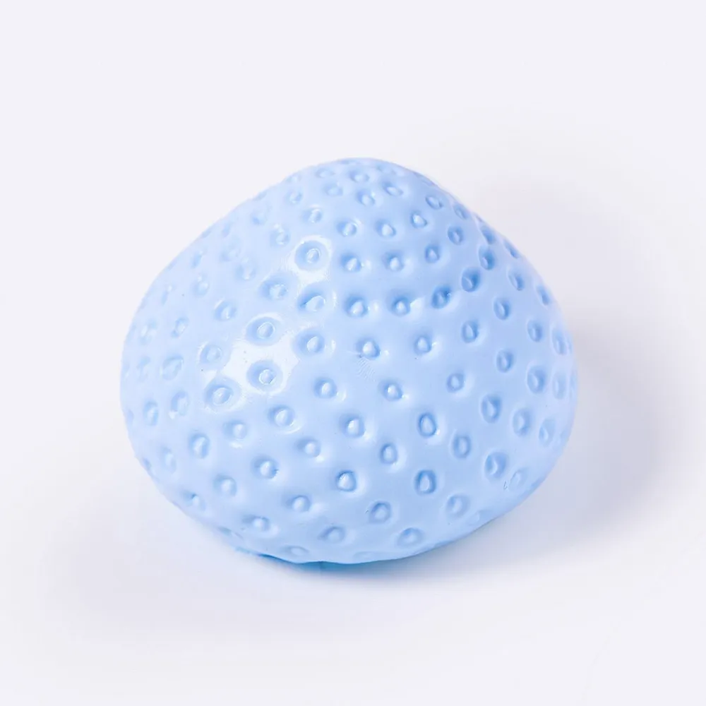 Blue Strawberry Taba Squishy - Cream Like