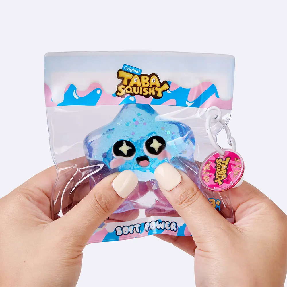 Blue Surprised Star Taba Squishy — photo 4