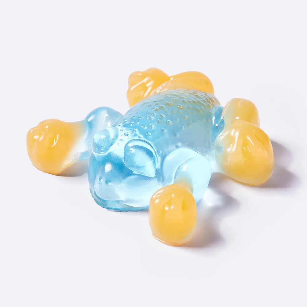 Blue-Yellow Gummy Frog
