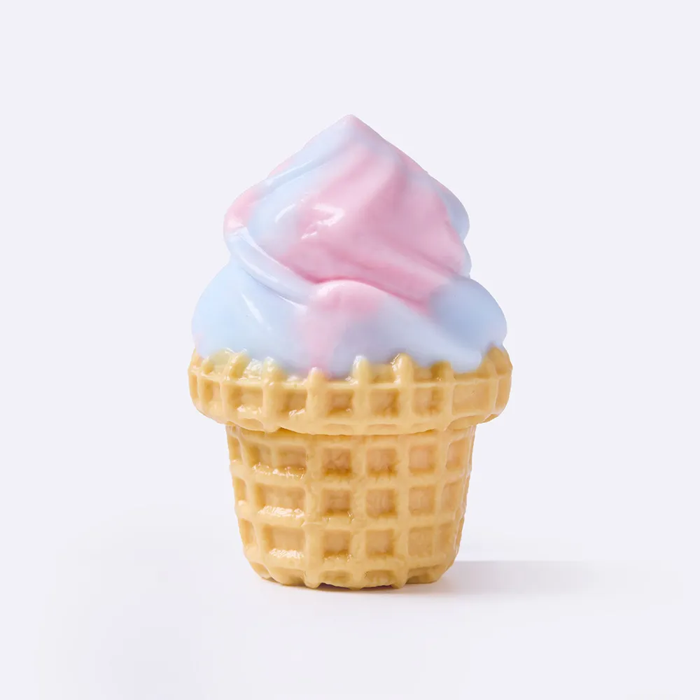 Blueberry Lavender Ice Cream Cone Taba Squishy