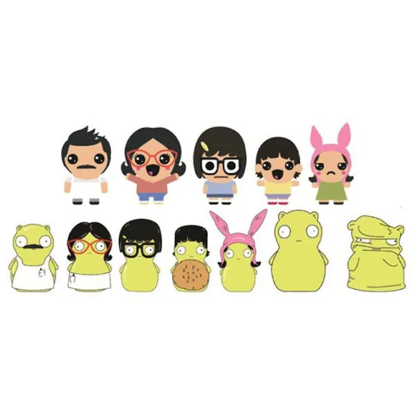 Bob's Burgers Squishme Mystery Fidget Squishy Toy Blind Bag — photo 4
