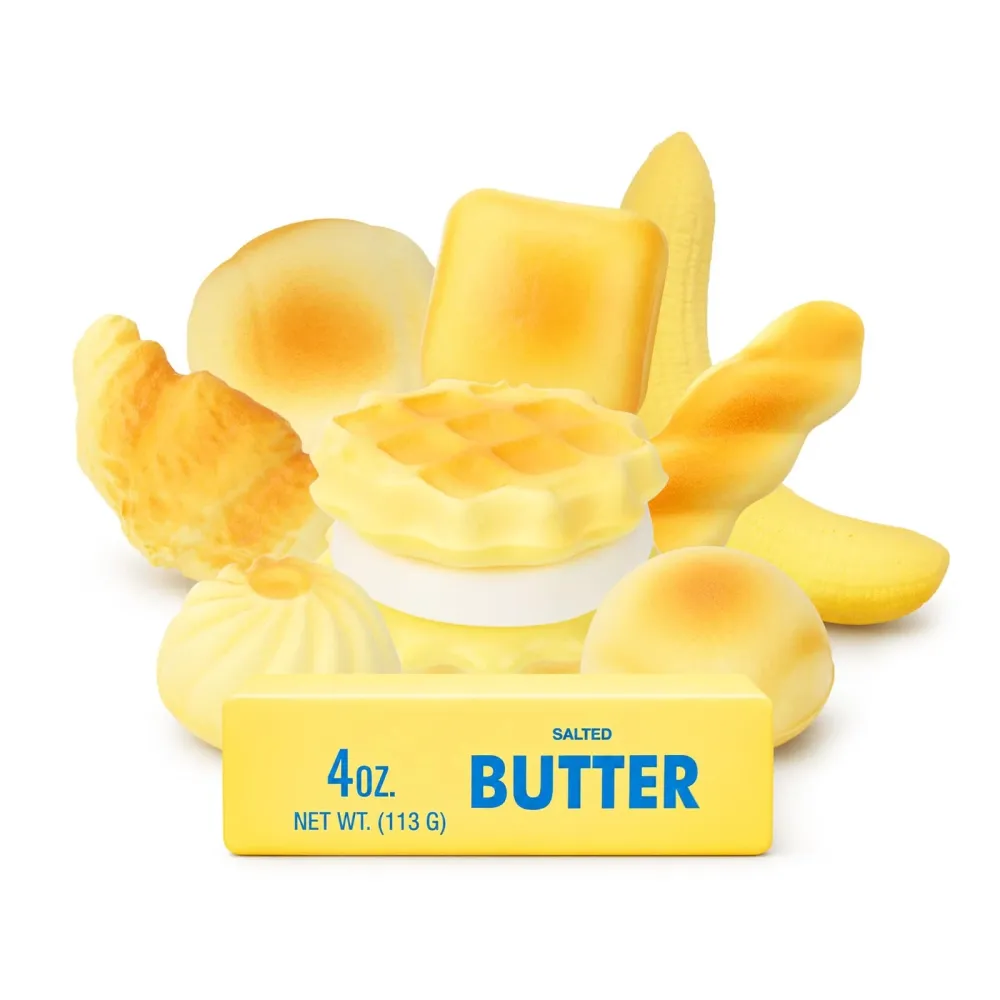 Bread Slow Rising Squishy 9 Pack Food Set