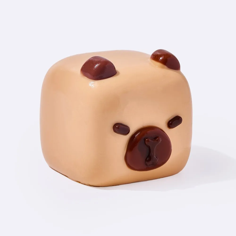 Brown Capybara Cube