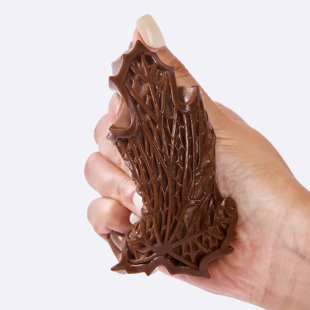 Brown Maple Leaf Taba Squishy — photo 3