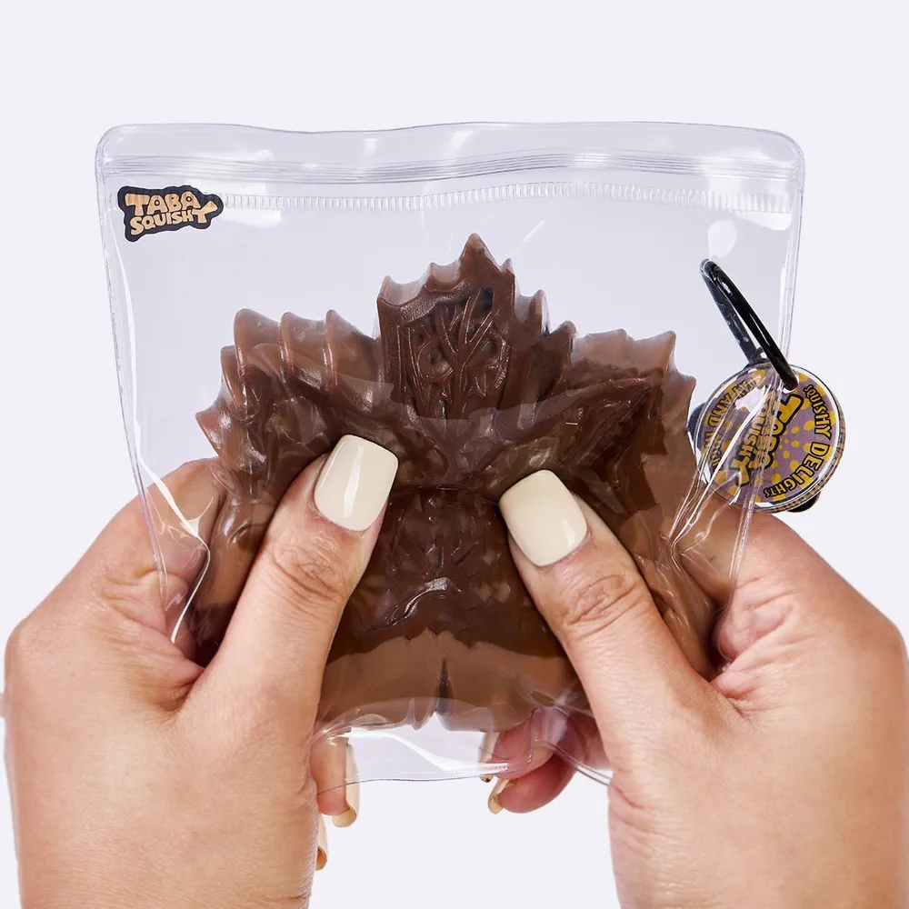 Brown Maple Leaf Taba Squishy — photo 5