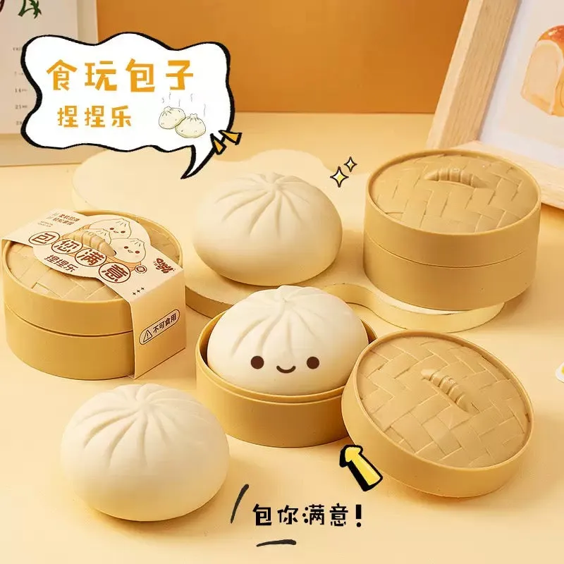 Bun/Dumplings Squishy Stress Relief Decompression Toy — photo 4