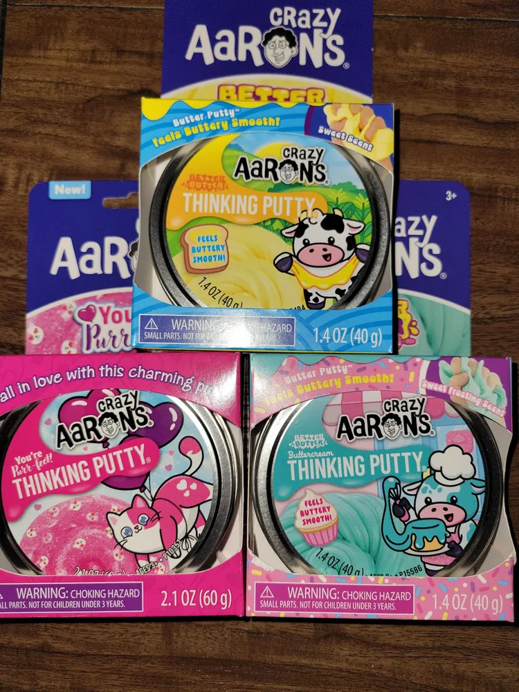 Crazy Aaron's Thinking Putty Butter & You're Purr-fect