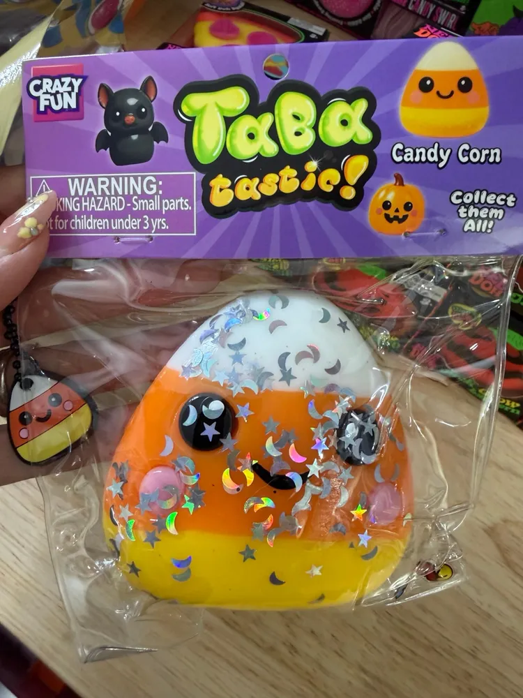 Candy Corn Taba Squishy