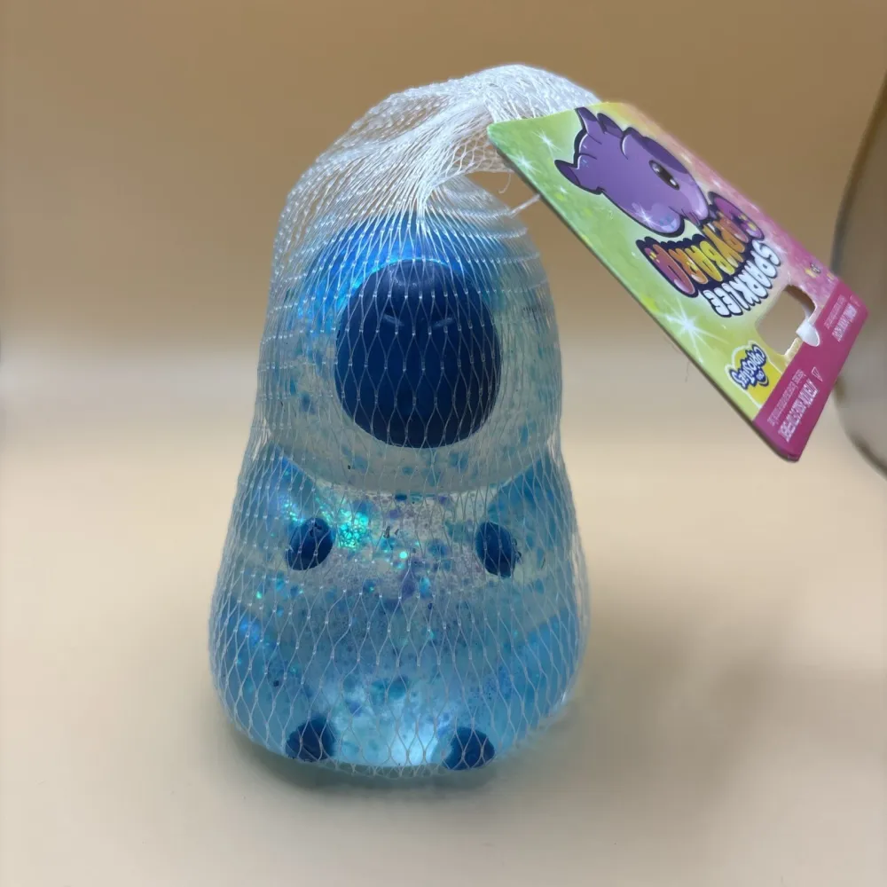 Capybara Blue Sparkle Squishy