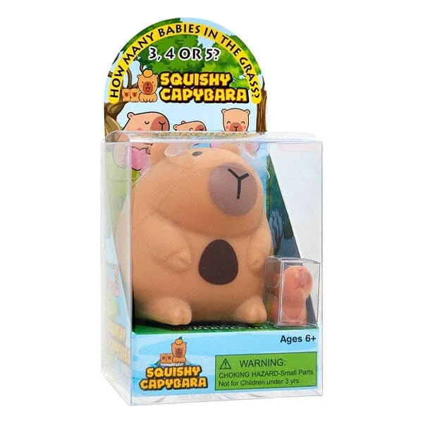 Capybara Squishies Fidget Toys Mother & Babies Mystery Box — photo 5