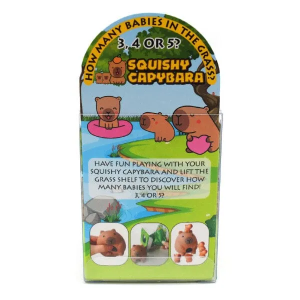 Capybara Squishies Fidget Toys Mother & Babies Mystery Box — photo 6