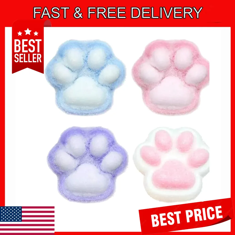 Cat Paw Squishy Toys 4 Pack