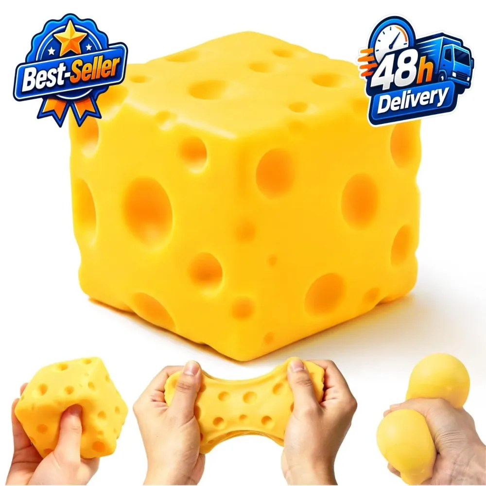 CELTARAG Cheese Squishy Cube Block Yellow