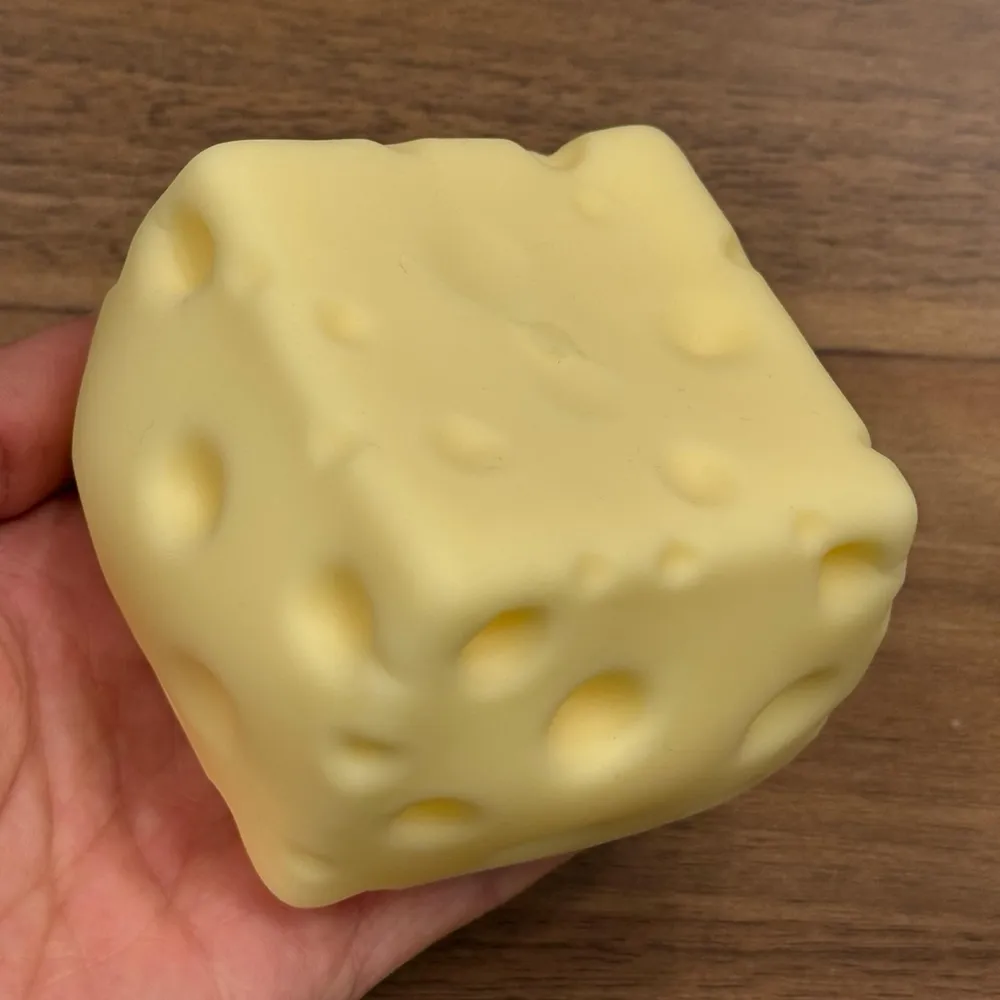 Cheese Air/Shaving Foam Squishy