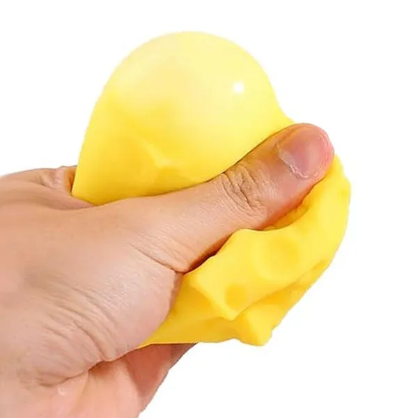 Cheese Cube Slow-Rise Squishies 2.36" Fidget Toy — photo 2