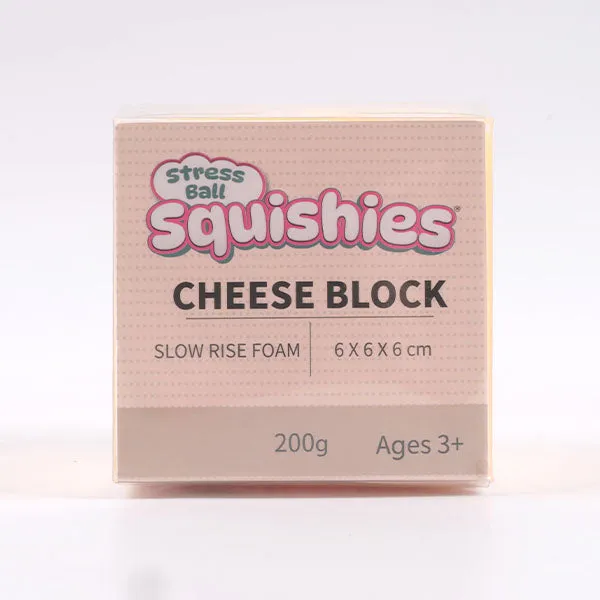 Cheese Cube Slow-Rise Squishies Fidget Toy — photo 4