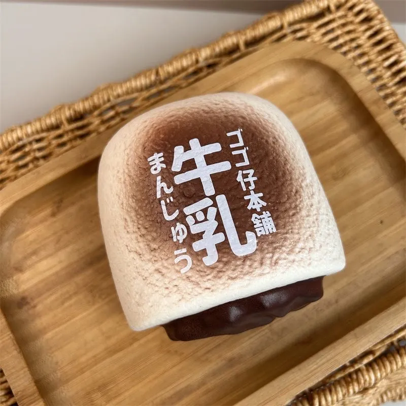 Cheese Milk Bun Slow Rising Squishy Stress Relief Decompression Toy — photo 3