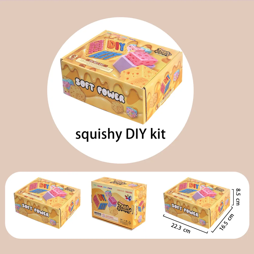 Cheese Squishy Making Kit | Make Your Own Taba Squishy — photo 3