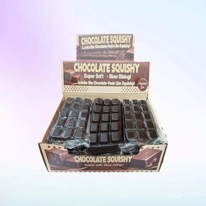 Chocolate Bar Slow-Rise Foam Squishy Fidget Toy — photo 2