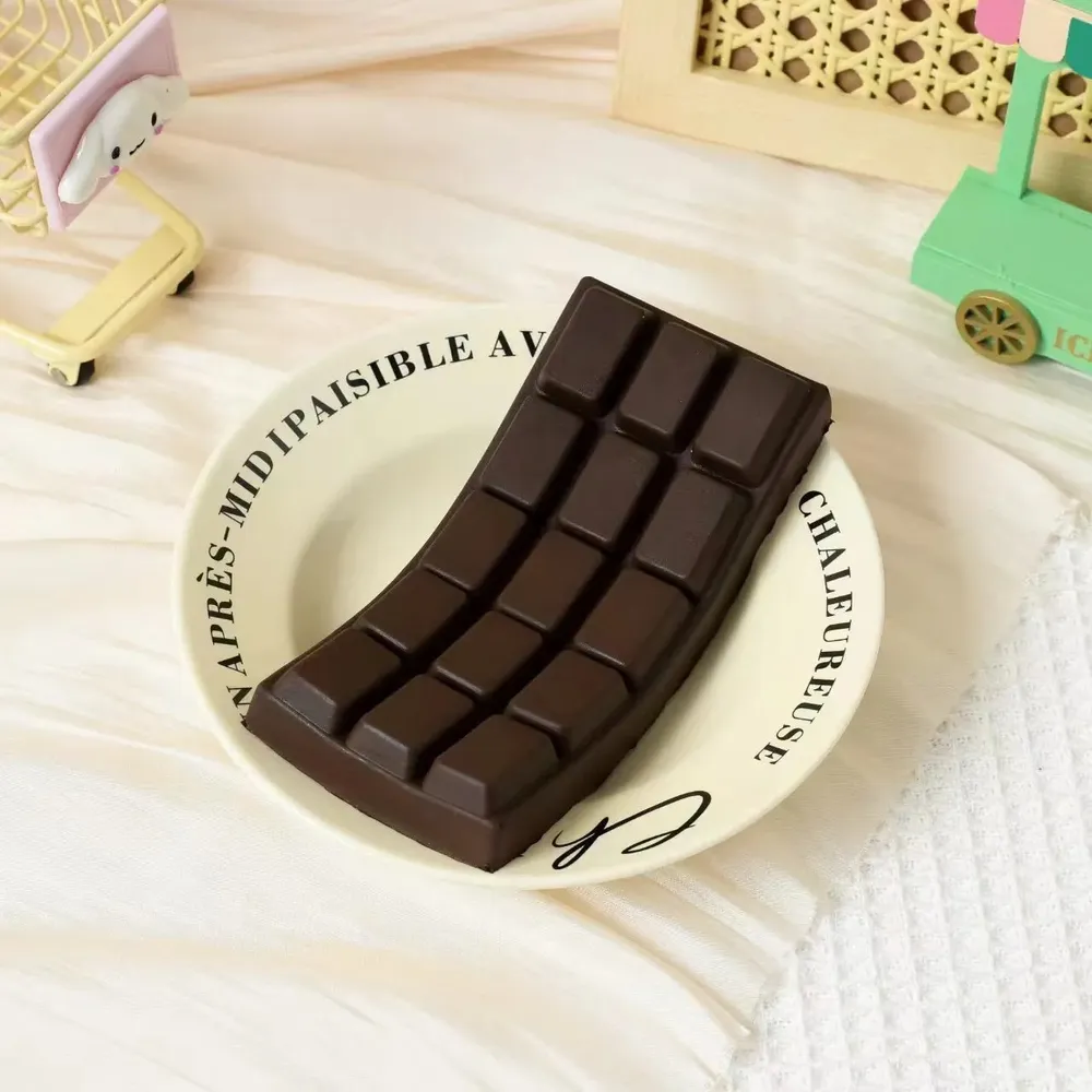 Chocolate Bar Slow-Rise Foam Squishy Fidget Toy — photo 4