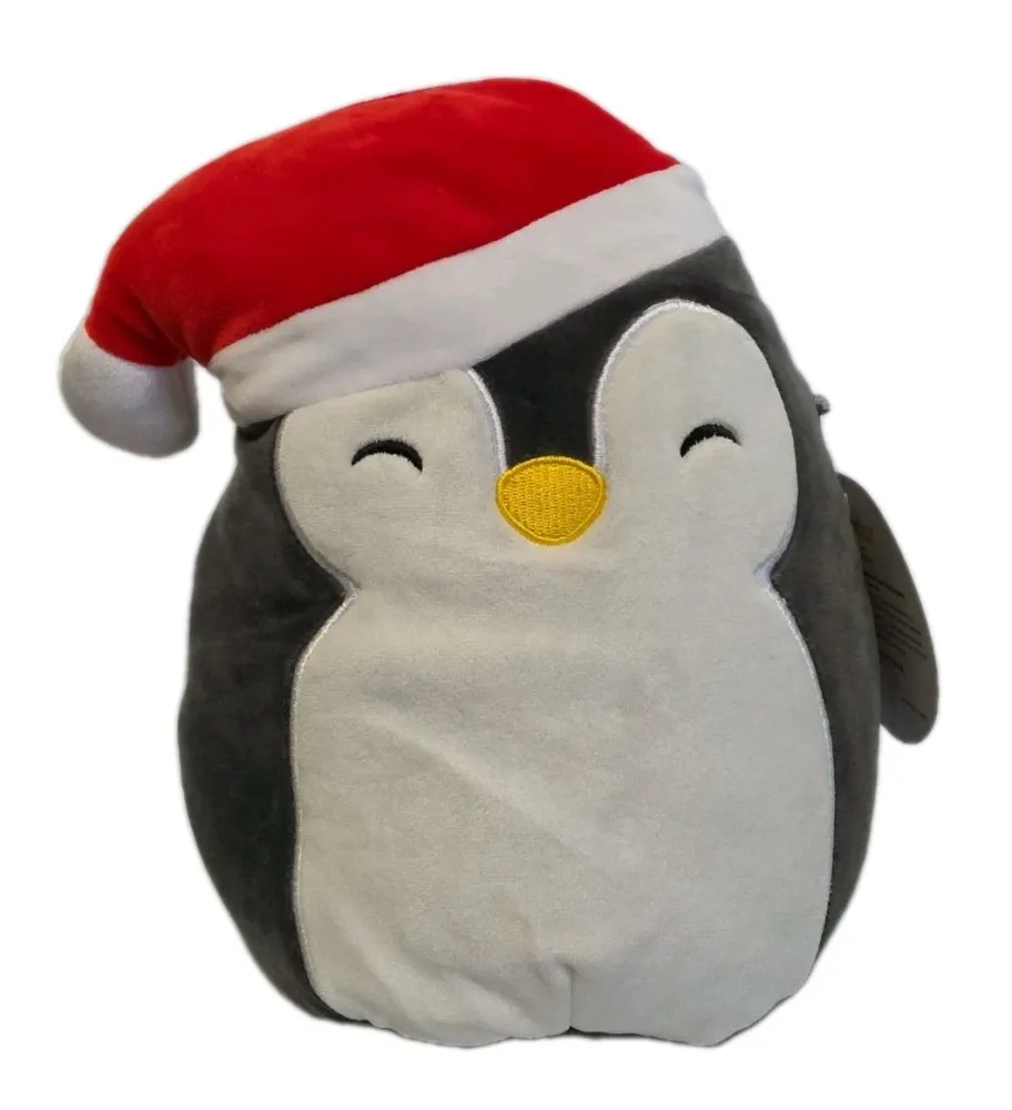 Christmas Penguin Santa Squishmallow 8"
