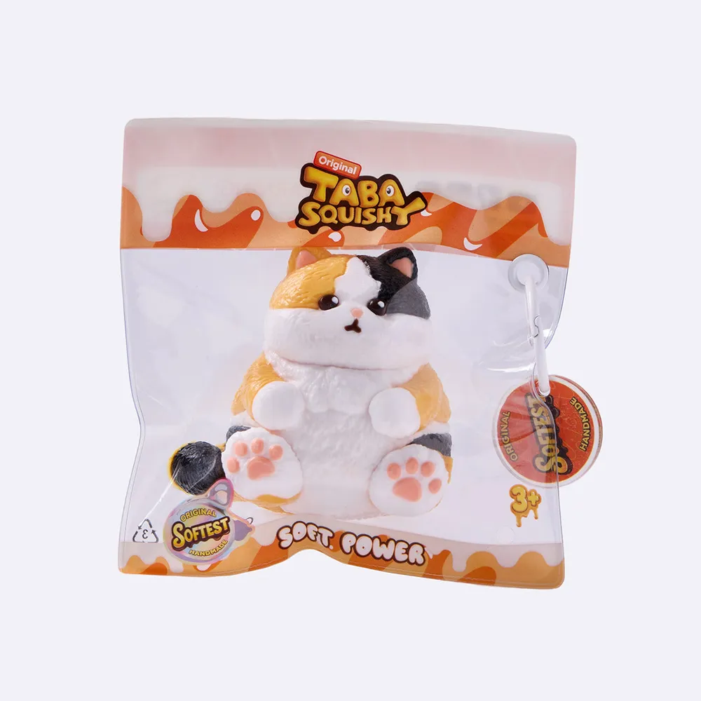 Chubby Calico Cat Taba Squishy — photo 3