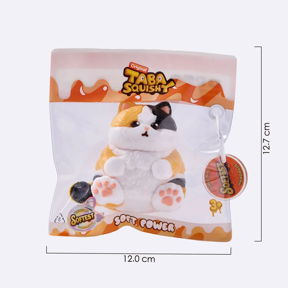 Chubby Calico Cat Taba Squishy — photo 6