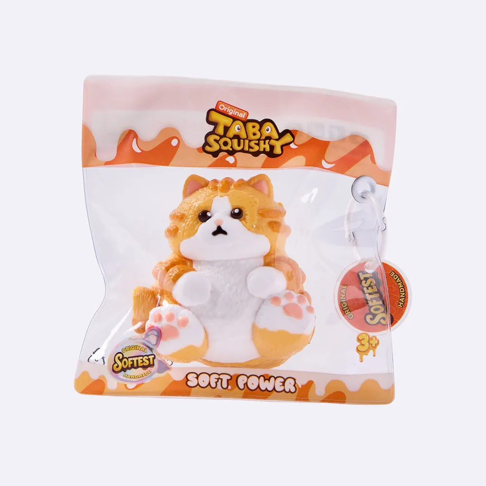 Chubby Orange Cat Taba Squishy — photo 3
