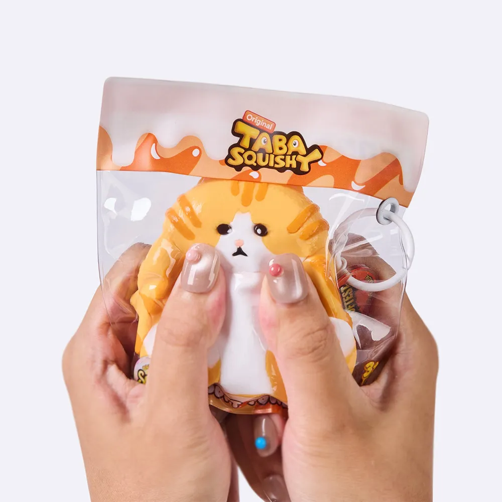 Chubby Orange Cat Taba Squishy — photo 4