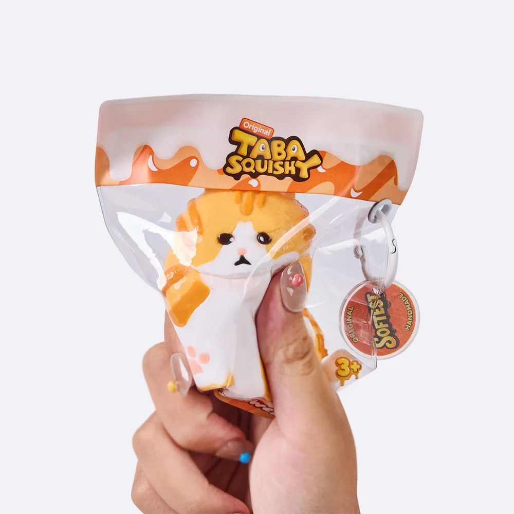 Chubby Orange Cat Taba Squishy — photo 5