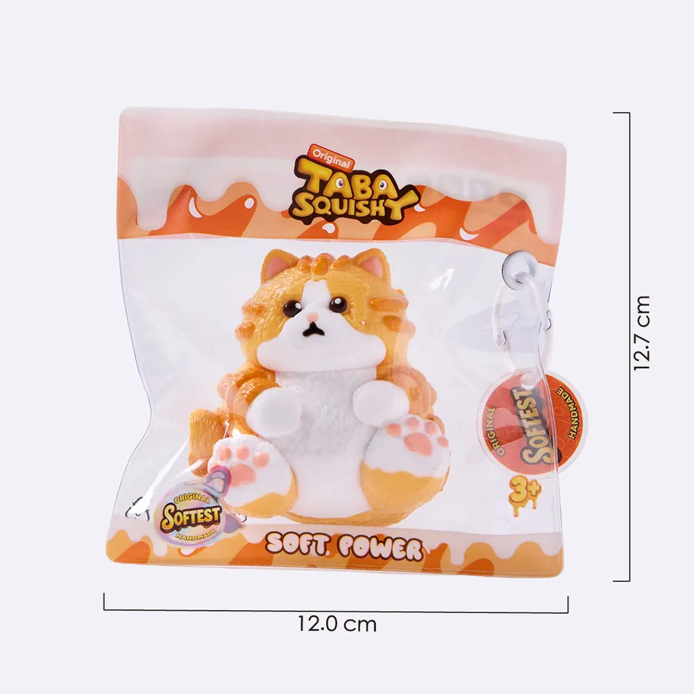 Chubby Orange Cat Taba Squishy — photo 6