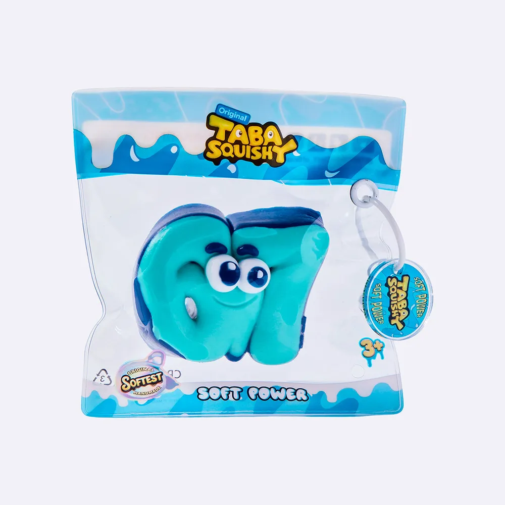 Classic Blue Green Six Seven 67 Taba Squishy — photo 3